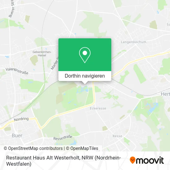 Restaurant Haus Alt Westerholt Karte