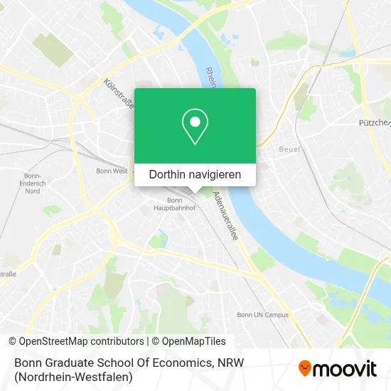 Bonn Graduate School Of Economics Karte
