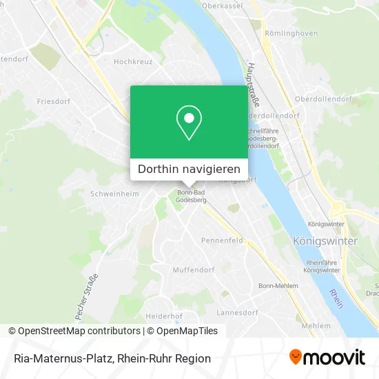 Ria-Maternus-Platz Karte