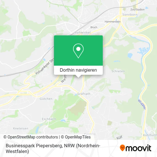 Businesspark Piepersberg Karte