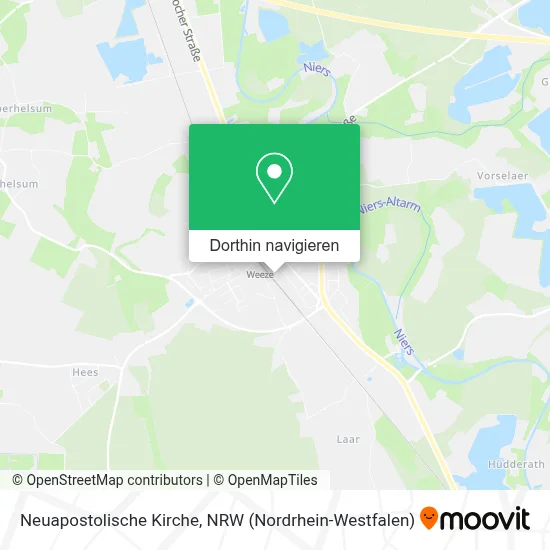 Neuapostolische Kirche Karte