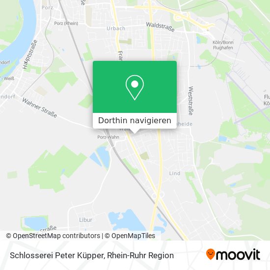Schlosserei Peter Küpper Karte