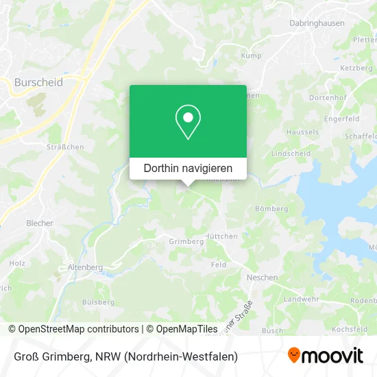 Groß Grimberg Karte