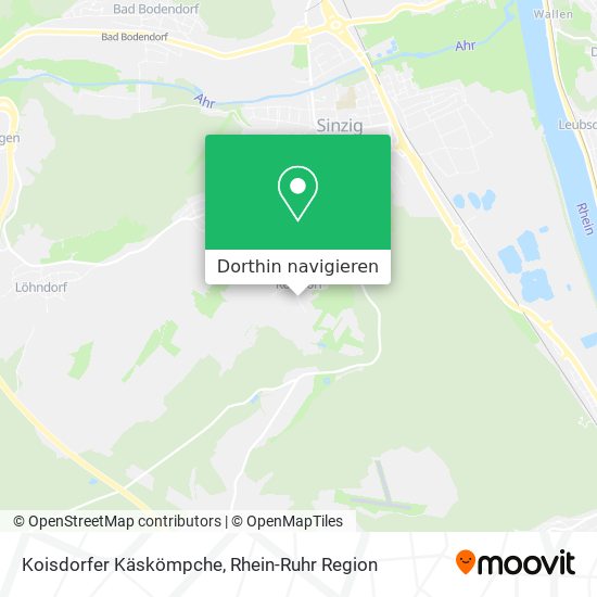 Koisdorfer Käskömpche Karte