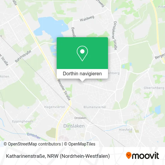 Katharinenstraße Karte