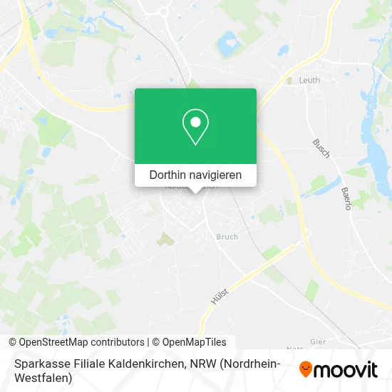 Sparkasse Filiale Kaldenkirchen Karte