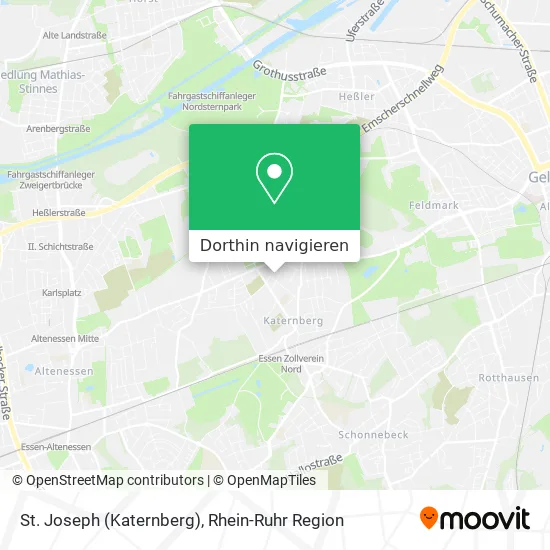 St. Joseph (Katernberg) Karte
