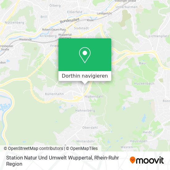 Station Natur Und Umwelt Wuppertal Karte