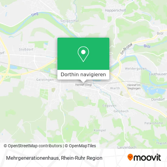 Mehrgenerationenhaus Karte