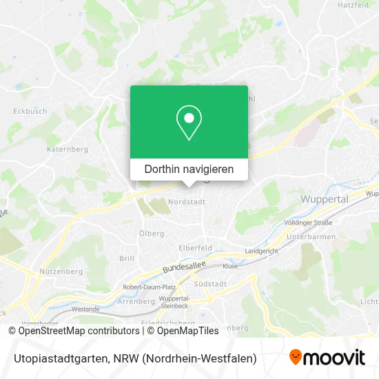 Utopiastadtgarten Karte