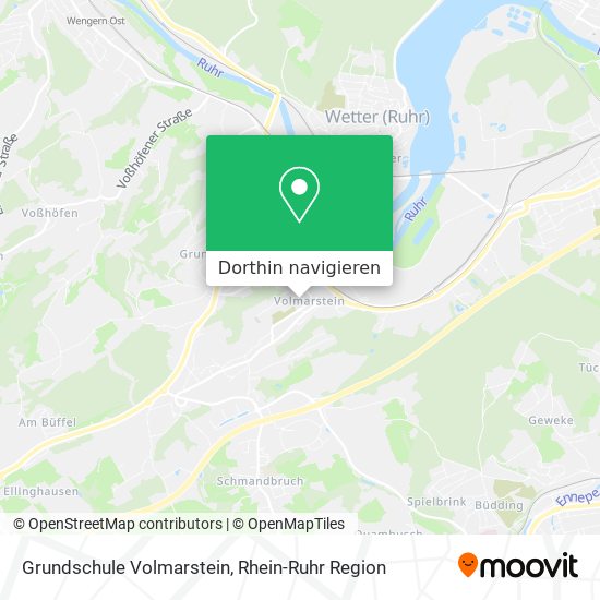 Grundschule Volmarstein Karte