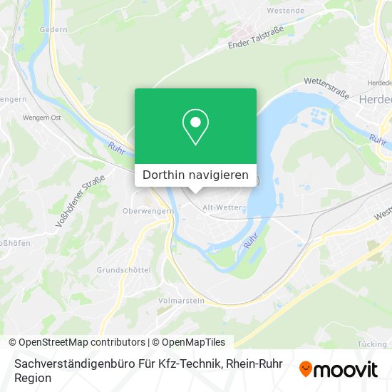 Sachverständigenbüro Für Kfz-Technik Karte