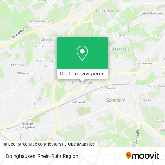 Döinghausen Karte