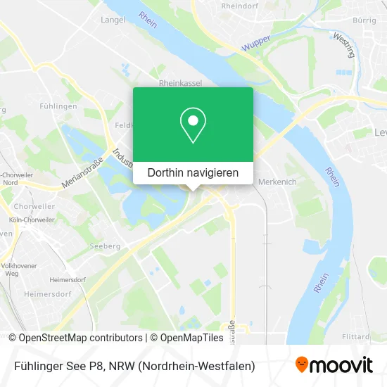 Fühlinger See P8 Karte