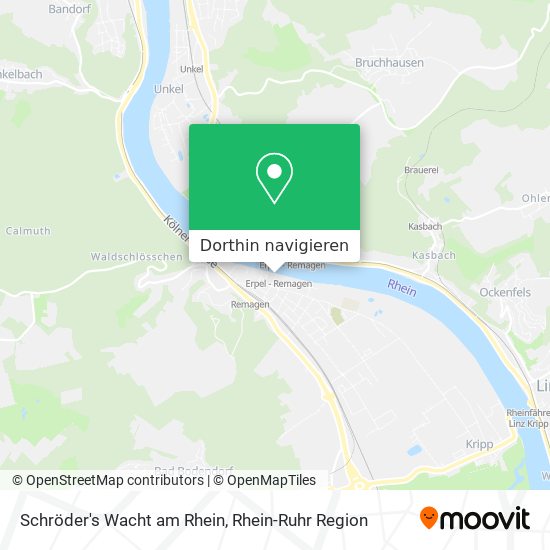 Schröder's Wacht am Rhein Karte