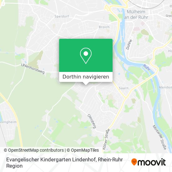 Evangelischer Kindergarten Lindenhof Karte