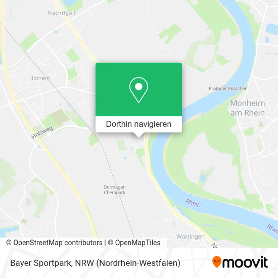 Bayer Sportpark Karte