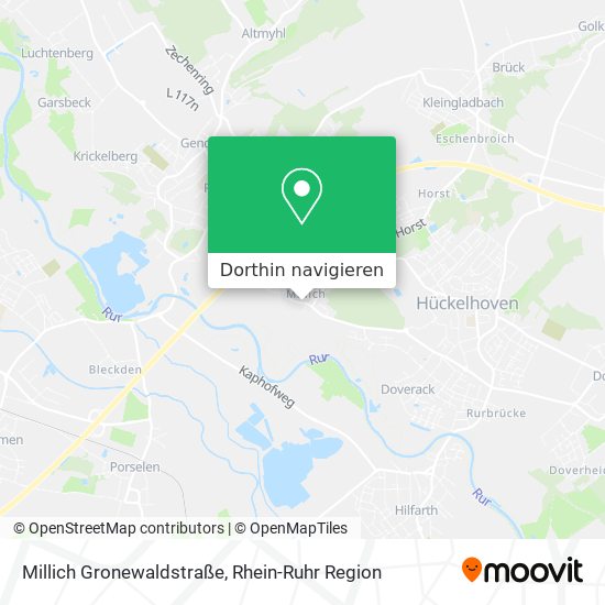 Millich Gronewaldstraße Karte