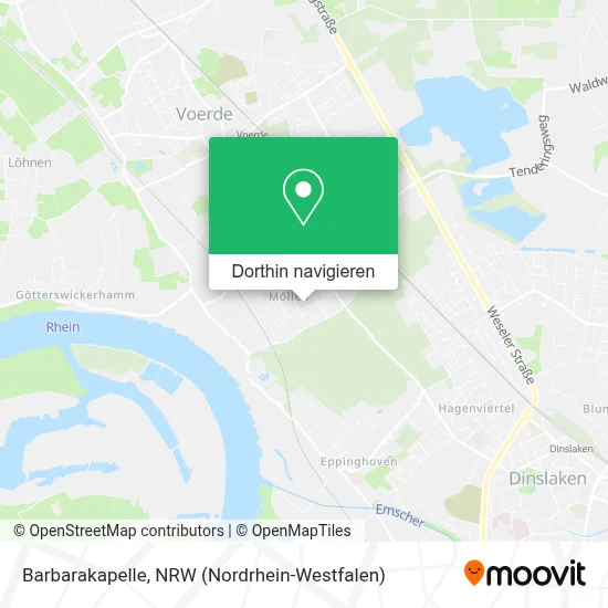 Barbarakapelle Karte