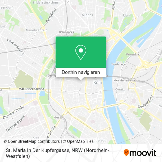 St. Maria In Der Kupfergasse Karte