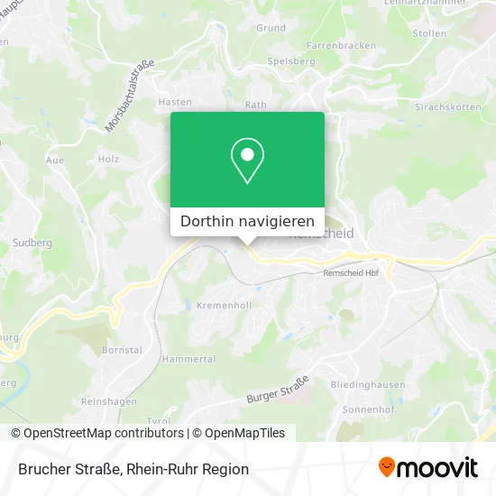 Brucher Straße Karte