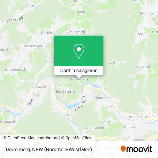 Dörrenberg Karte