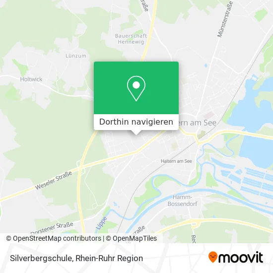 Silverbergschule Karte