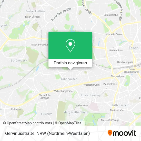 Gervinusstraße Karte