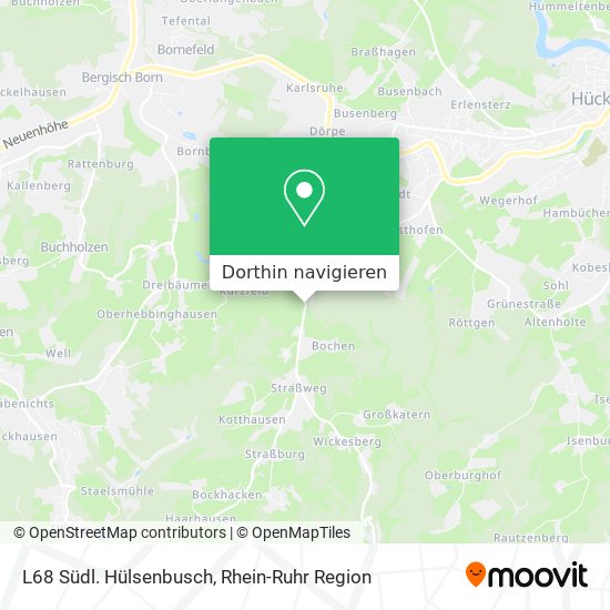 L68 Südl. Hülsenbusch Karte
