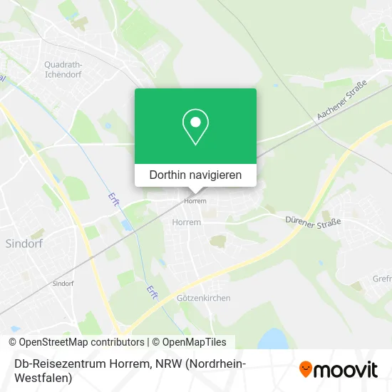 Db-Reisezentrum Horrem Karte