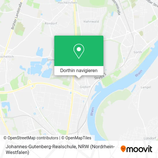 Johannes-Gutenberg-Realschule Karte