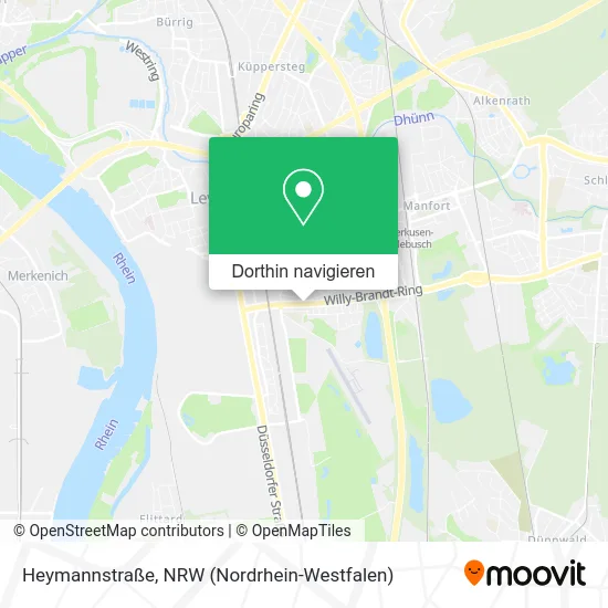 Heymannstraße Karte