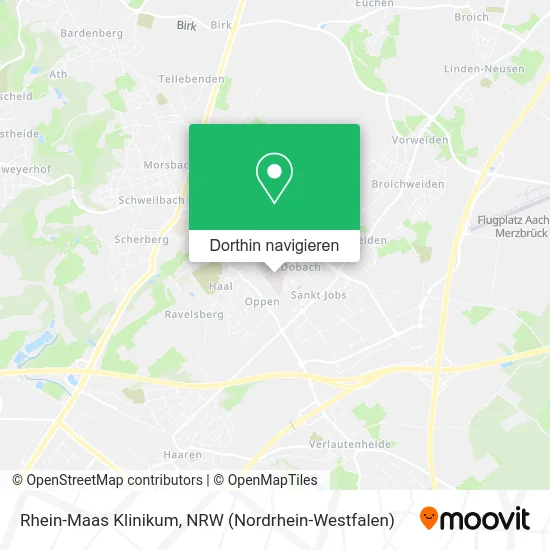 Rhein-Maas Klinikum Karte