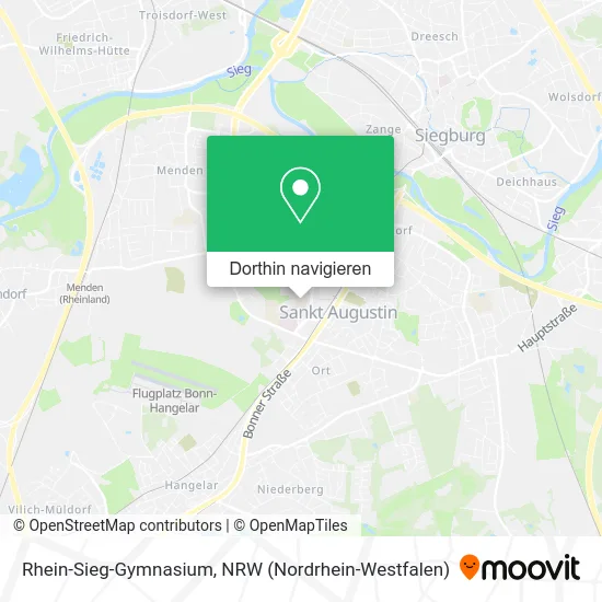 Rhein-Sieg-Gymnasium Karte