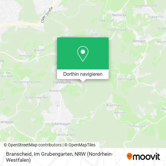 Branscheid, Im Grubengarten Karte