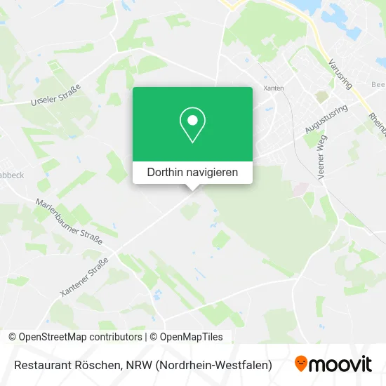 Restaurant Röschen Karte