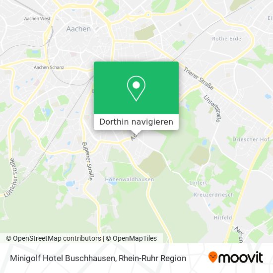 Minigolf Hotel Buschhausen Karte