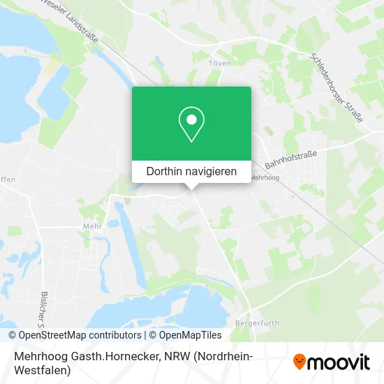 Mehrhoog Gasth.Hornecker Karte