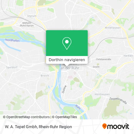 W. A. Tepel Gmbh Karte