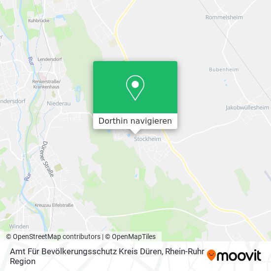 Amt Für Bevölkerungsschutz Kreis Düren Karte
