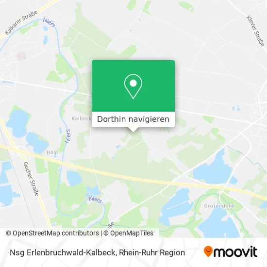 Nsg Erlenbruchwald-Kalbeck Karte