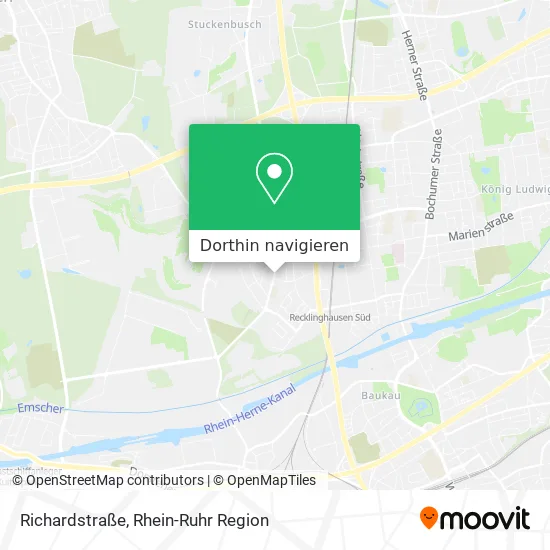 Richardstraße Karte