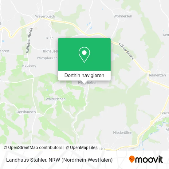 Landhaus Stähler Karte