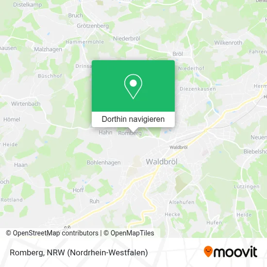 Romberg Karte