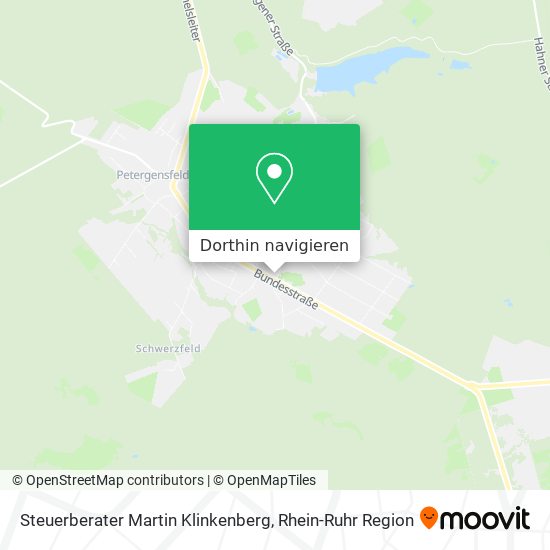 Steuerberater Martin Klinkenberg Karte