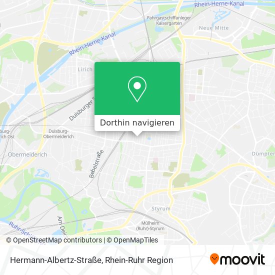 Hermann-Albertz-Straße Karte