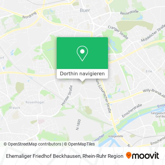 Ehemaliger Friedhof Beckhausen Karte