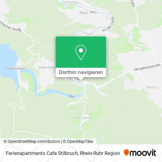 Ferienapartments Cafe Stilbruch Karte