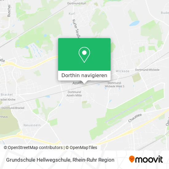 Grundschule Hellwegschule Karte