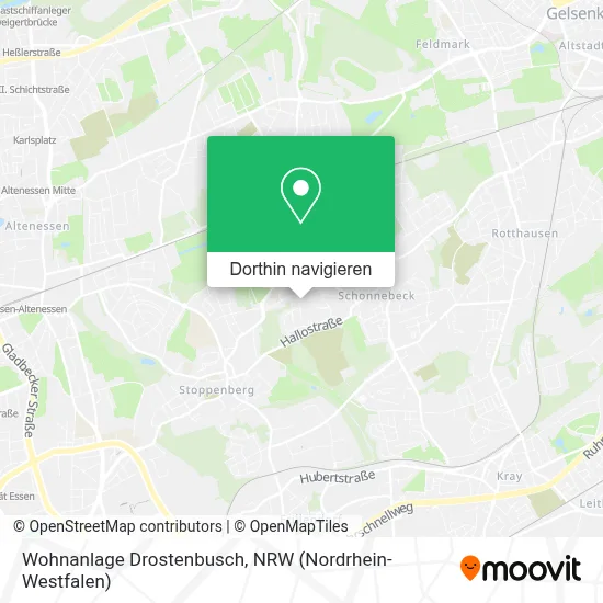 Wohnanlage Drostenbusch Karte